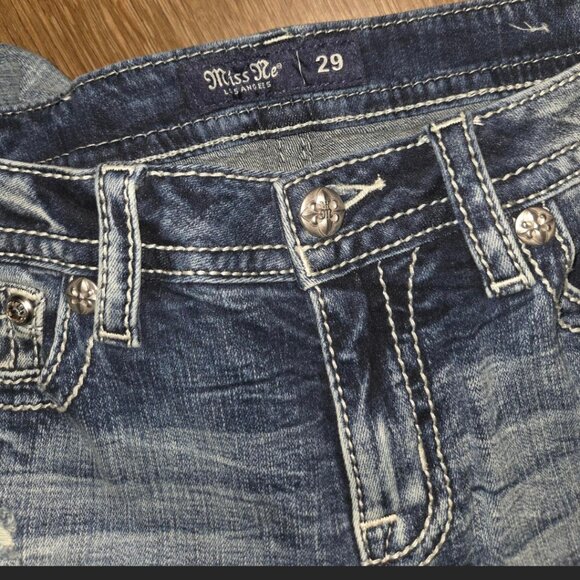 Pop Wing Boot Cut Miss Me Jeans - Picture 4 of 8